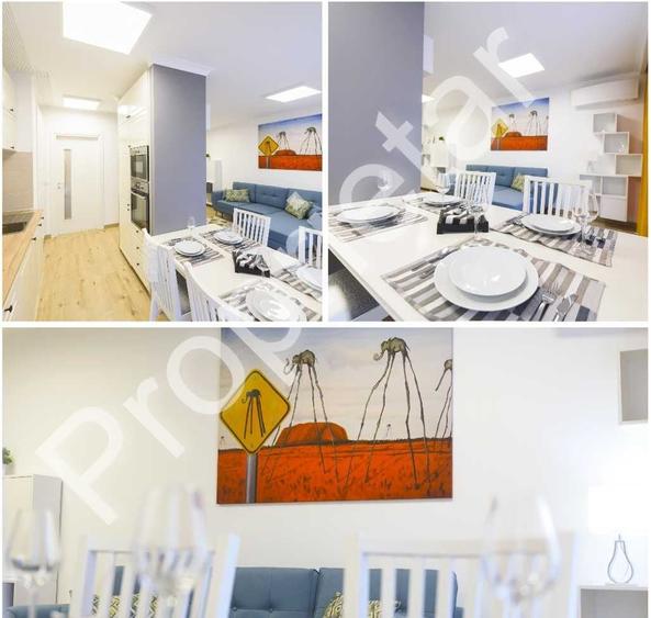 Apartament cu 2 camere semidecomandat în Central