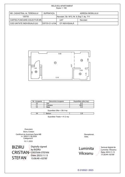 Apartament decomandat în Nord