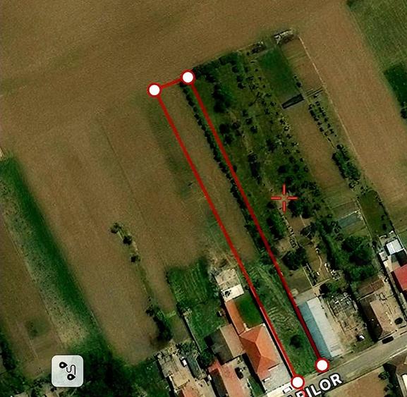 Teren de 1600 mp, în Tărian