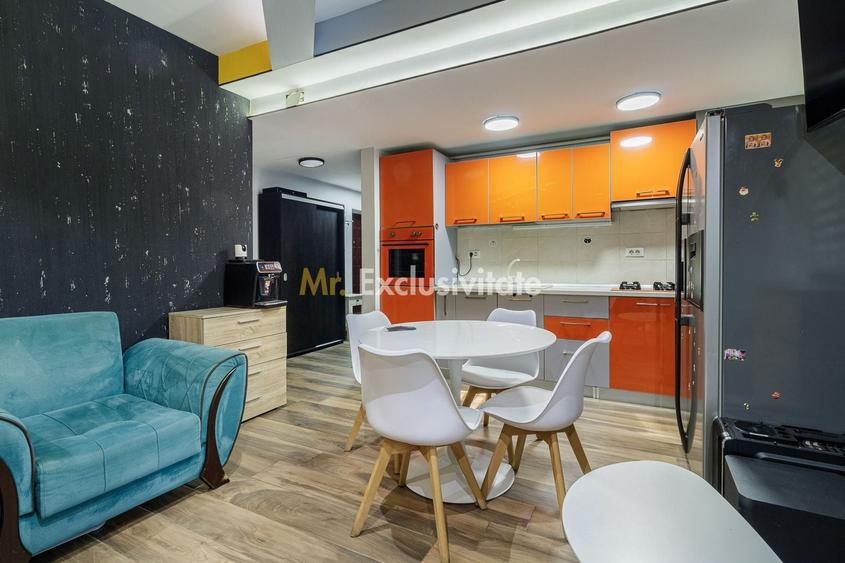 Apartament cu 2 camere semidecomandat, mobilat în Chiajna