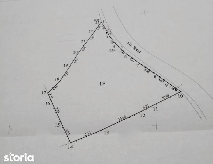 Teren de 1135 mp, în Valea Doftanei