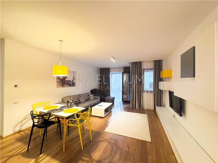 Apartament cu 2 camere semidecomandat, mobilat în Herăstrău