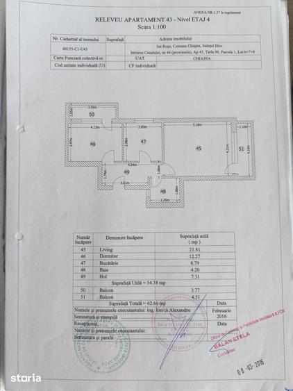 Vand apartament 2 camere - 16
