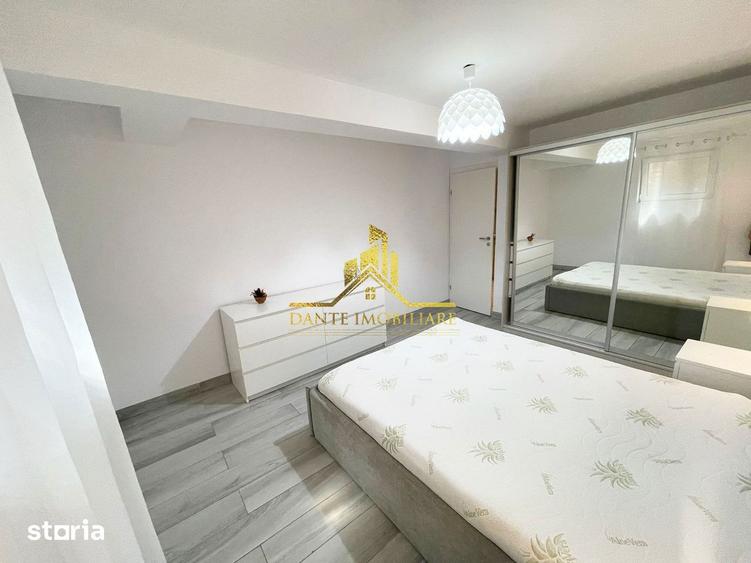 Apartament cu 2 camere semidecomandat, mobilat în Borhanci