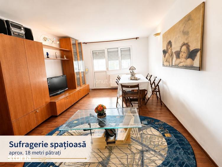 Bloc 1981 - zona Carpa?i. Apartament 3cam Decomandat, Gata de Mutat!
