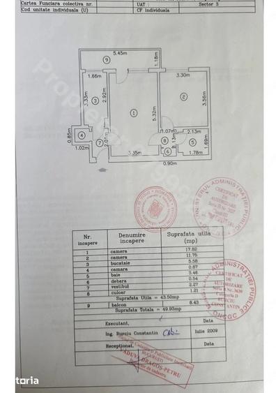 Apartament cu 2 camere semidecomandat în Sud