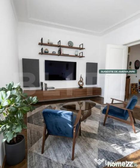 Apartament cu 3 camere decomandat în Central