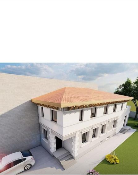 Casă individuală cu 4 camere cu Canalizare în Romană