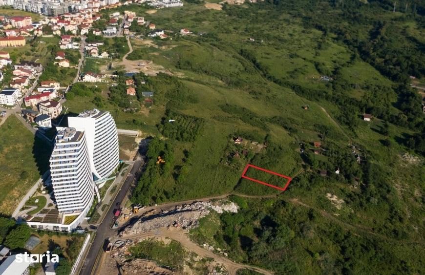 Teren construibil 814 mp, strada Frunzisului, langa Wings - 2