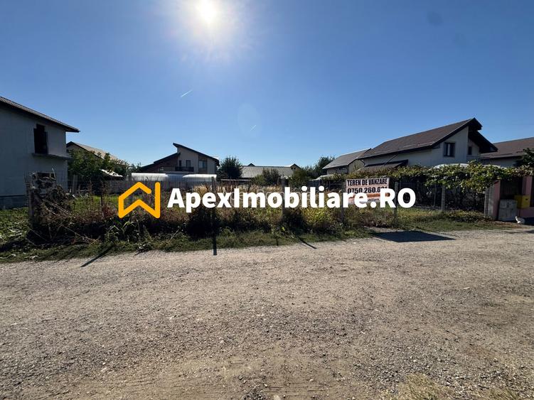 Teren de vânzare comuna Berceni — 400 mp, front 17,3 m