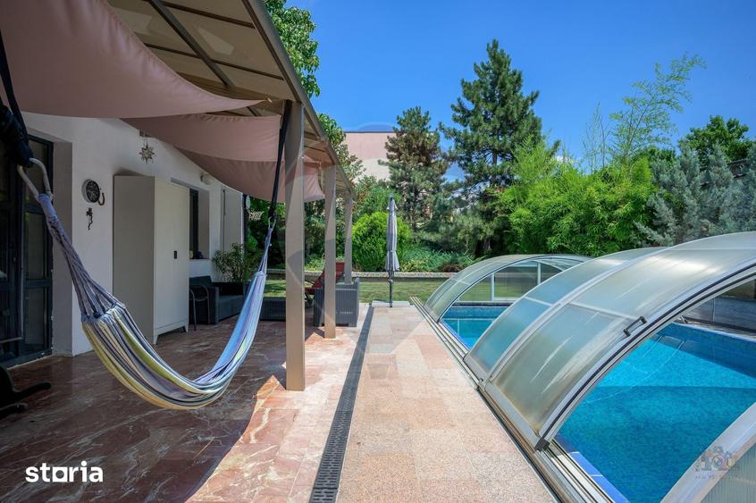 Vila de arhitectura cu piscina, garaje ?i teren de 800 mp - 7