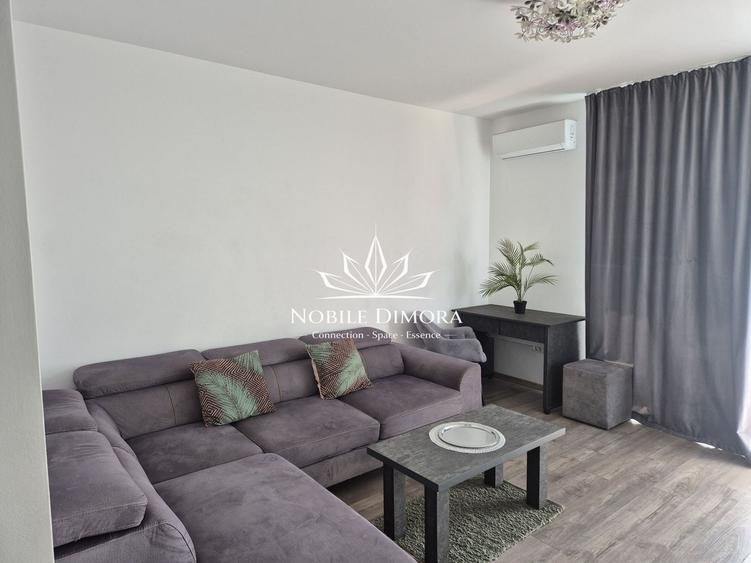 Apartament cu 2 camere semidecomandat, mobilat în Take Ionescu