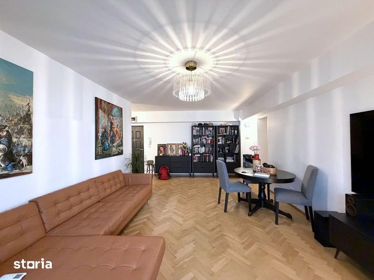 Apartament cu 3 camere, mobilat în Grivița