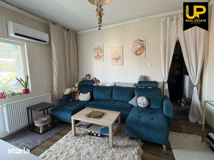 Apartament cu 2 camere nedecomandat, mobilat în Iancului
