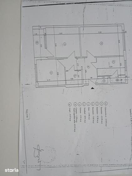 Apartament cu 3 camere decomandat în Berceni