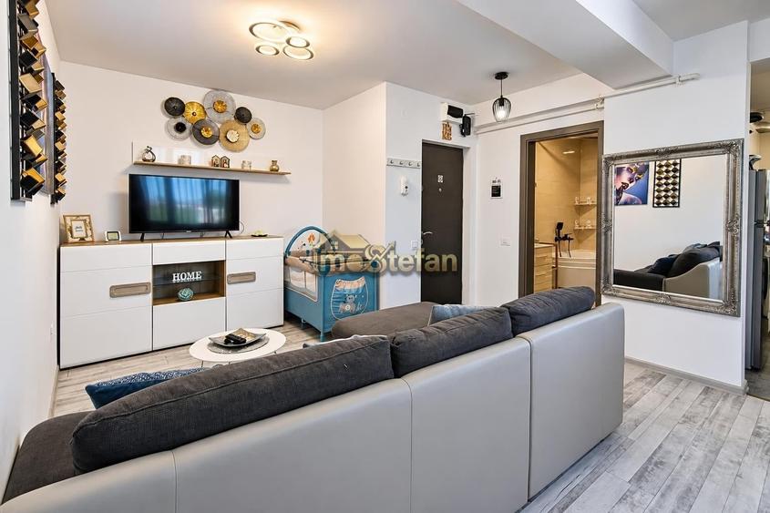 Apartament cu 2 camere semidecomandat în Năvodari