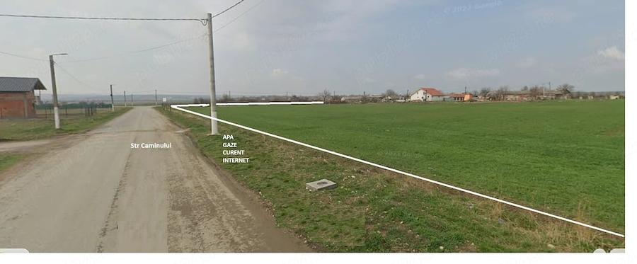 Teren de 60000 mp, în Poarta Albă