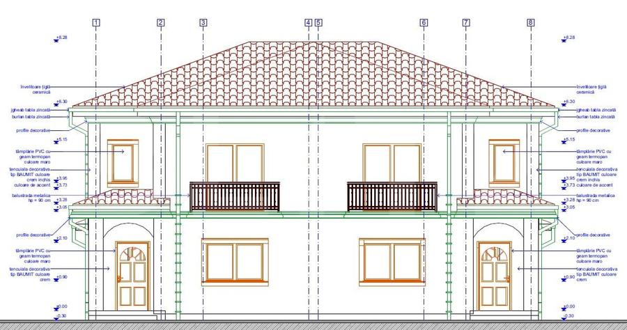 Duplex cu 4 camere cu Canalizare în Giroc