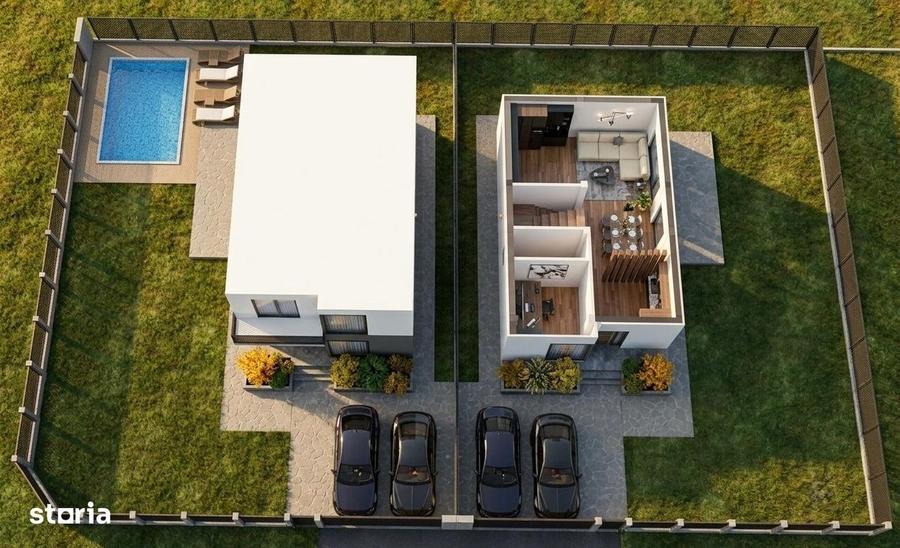 Casa individuala moderna P+E in Balotesti,comision 0% - 34