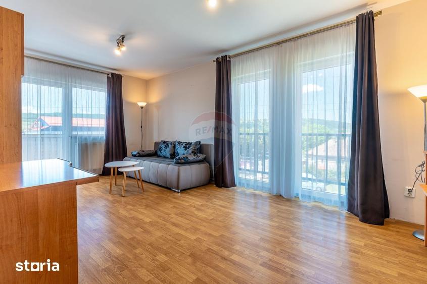 Apartament cu 2 camere decomandat, mobilat în Baciu