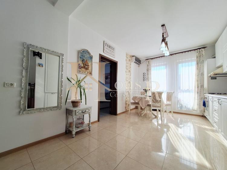 Apartament cu 2 camere decomandat, mobilat în Girocului