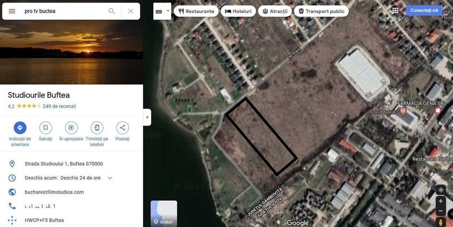 Teren de 7400 mp, în Crevedia