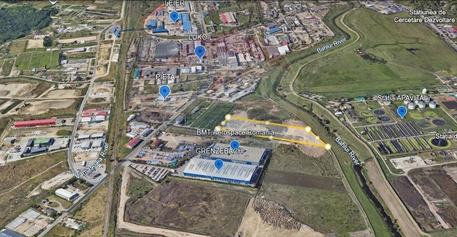 Teren Construcții intravilan de 12000 mp, în Zona industrială