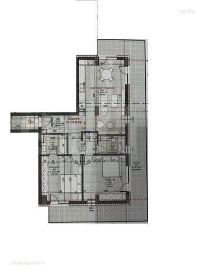 Apartament 3 camere, finisat lux, bloc nou, zona strada Libertatii - 11