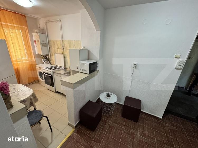 Apartament cu 2 camere semidecomandat în Central