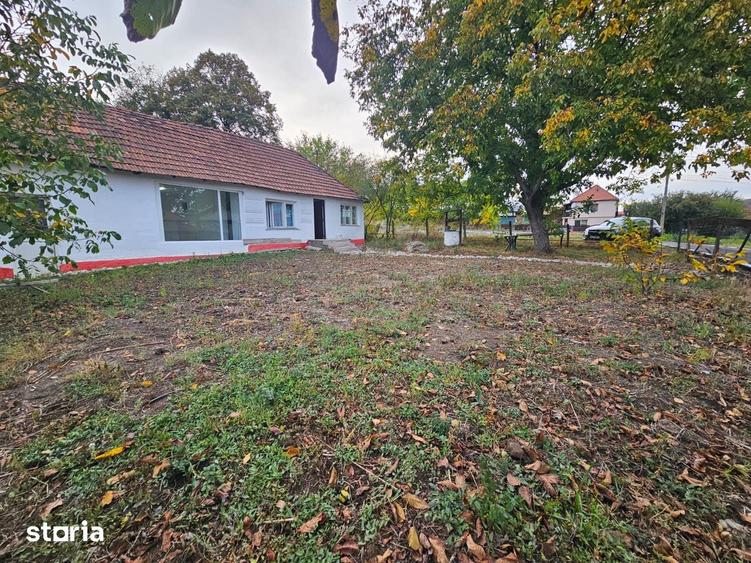Casă cu 2 camere cu Teren 472 Mp în Vețel
