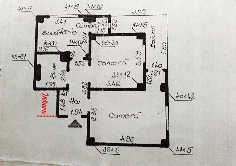 Apartament cu 2 camere decomandate, 52mp, etaj intermediar, finisat modern, mobilat si utilat, zona - 1