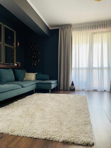 Apartament cu 2 camere semidecomandat, mobilat în Străulești