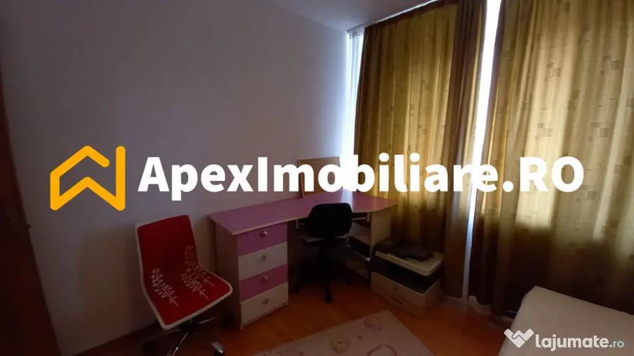 Apartament cu 3 camere semidecomandat, mobilat în Iancului