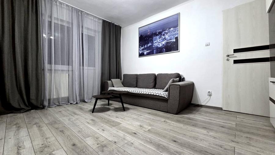 Apartament cu 2 camere nedecomandat, mobilat în Mihai Viteazul