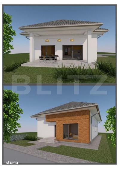 Casă cu 4 camere cu Teren 535 Mp în Micești