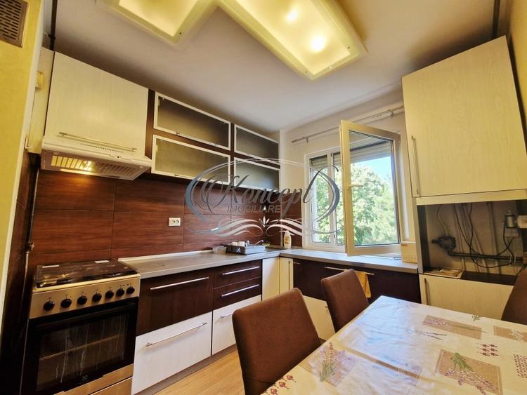Apartament cu 3 camere semidecomandat, mobilat în Mănăștur