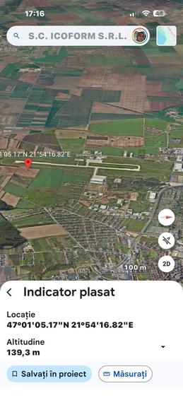 Teren de 5000 mp, în Centura