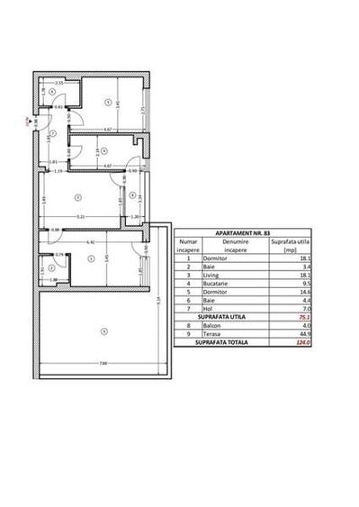 COMISION 0% Ap 3 Camere PENTHOUSE Incalzire in Pardoseala Sos. Salaj - 5