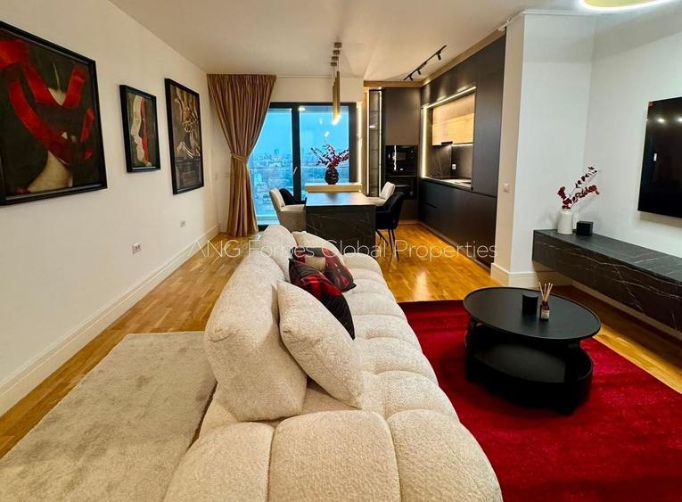 Apartament cu 2 camere semidecomandat, mobilat în Barbu Văcărescu