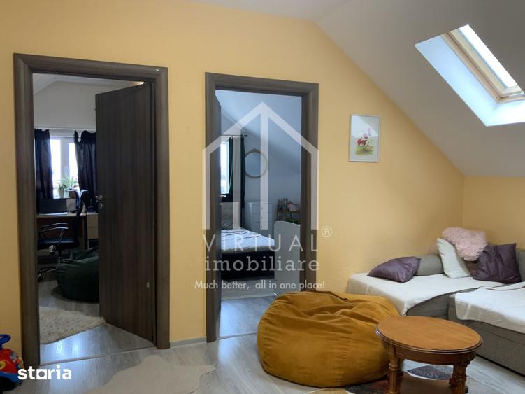 Apartament cu 3 camere, mobilat în Valea Aurie
