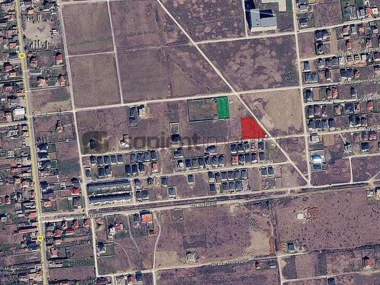Teren Construcții intravilan de 2270 mp, în Nufărul