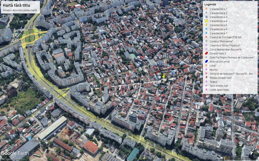 Teren Construcții intravilan de 500 mp, în Ștefan cel Mare