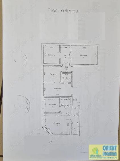 Casă cu 6 camere cu Teren 170 Mp în Tomis I