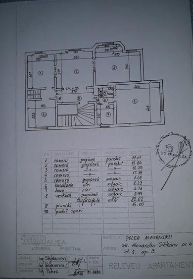 Apartament cu 4 camere decomandat în Ultracentral