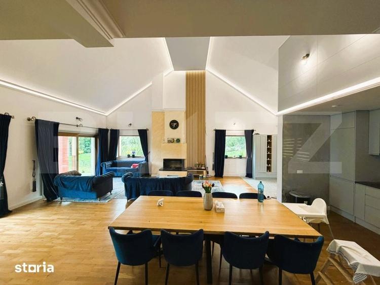 Casă cu 5 camere cu Teren 3000 Mp în Mălini