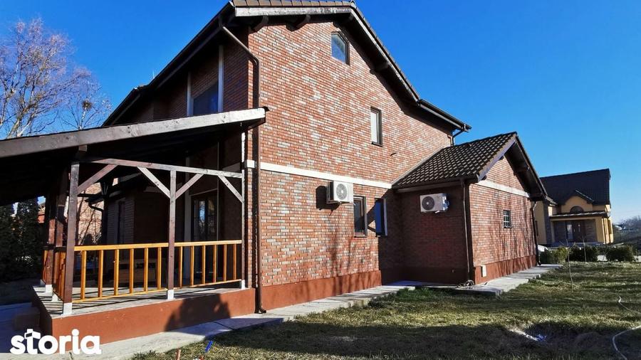 Casă cu 5 camere cu Teren 500 Mp în Corbeanca