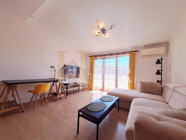Apartament cu 2 camere semidecomandat, mobilat în Giroc