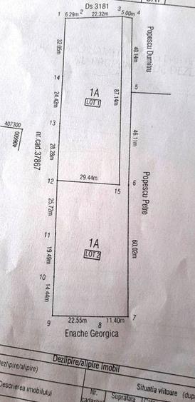 Teren Construcții intravilan de 4972 mp, în Polovragi