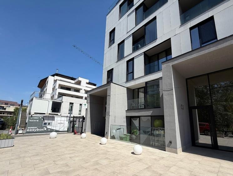 Apartament cu 2 camere semidecomandat, mobilat în Herăstrău