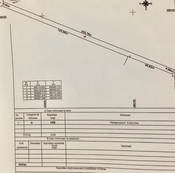 Teren agricol extravilan de 2388 mp, în Albota